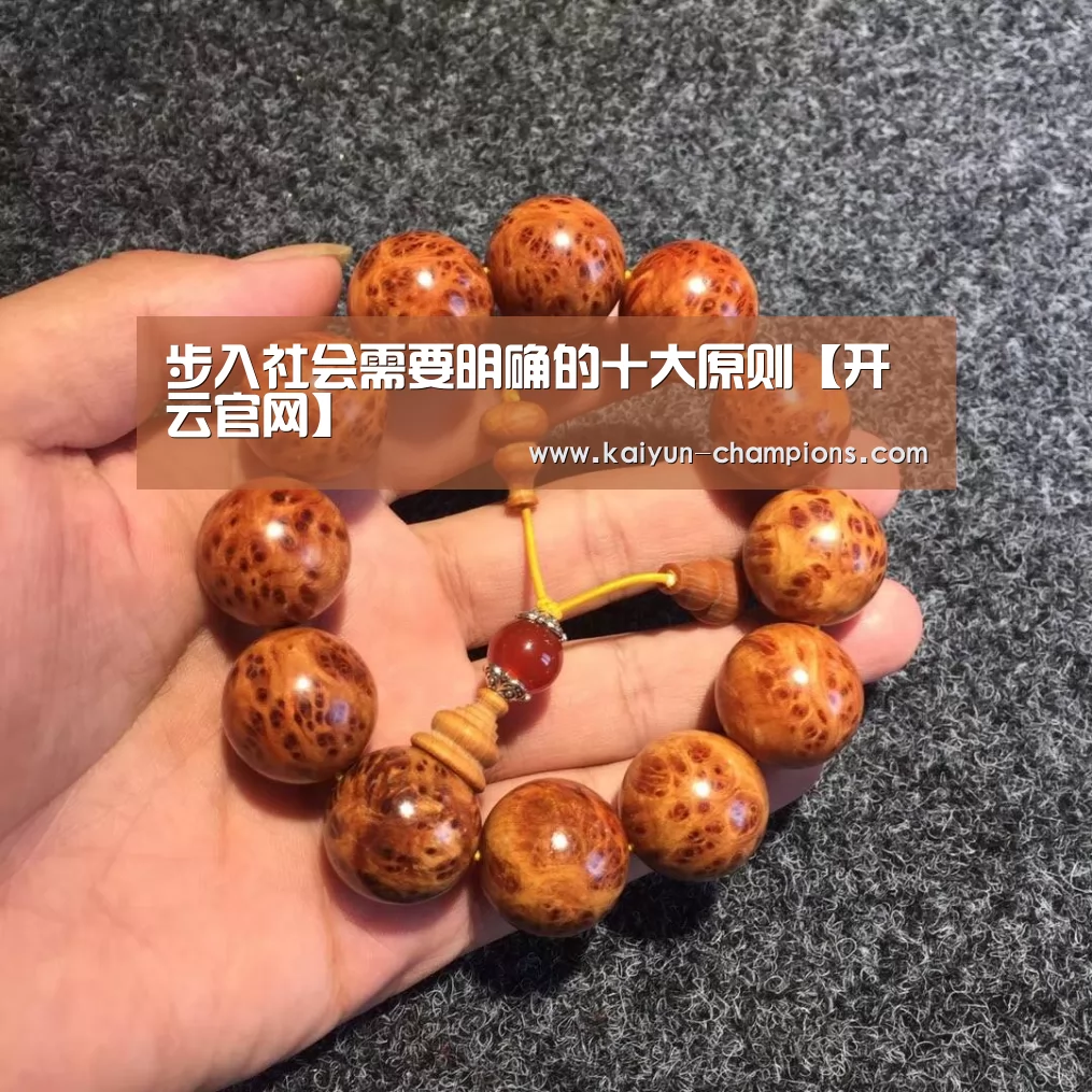 步入社会需要明确的十大原则【开云官网】(图4) 开云游戏